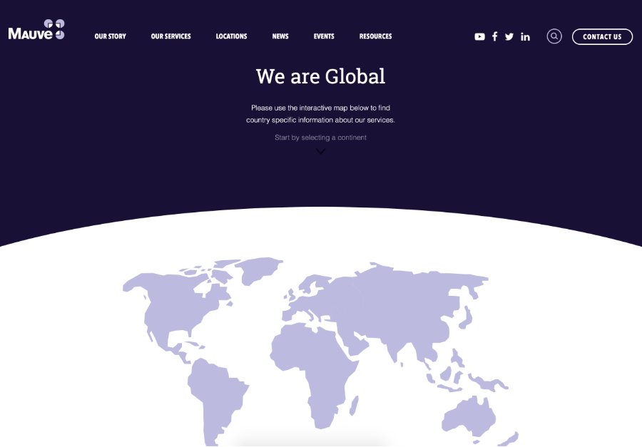 Mauve Group Website